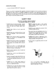 Simplicity 869 5 HP Two Stage Snow Blower Owners Manual page 2