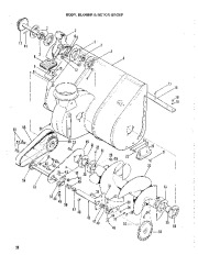 Simplicity 869 5 HP Two Stage Snow Blower Owners Manual page 22