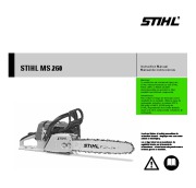 STIHL MS 260 Chainsaw Owners Manual page 1