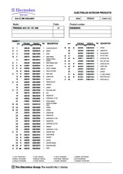 Electrolux Owners Manual, 2003 page 2