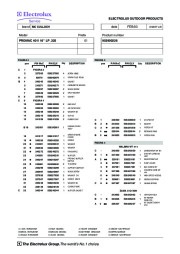 Electrolux Owners Manual, 2003 page 4