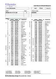 Electrolux Owners Manual, 2003 page 6