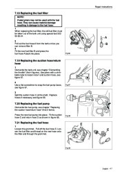 Husqvarna T435 Chainsaw Workshop Manual, 2007,2008,2009 page 47