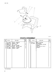 Toro 38025 1800 Power Curve Snowthrower Parts Catalog, 1994 page 4