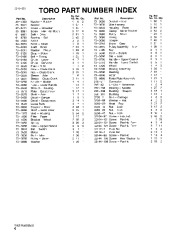 Toro 38025 1800 Power Curve Snowthrower Parts Catalog, 1994 page 6