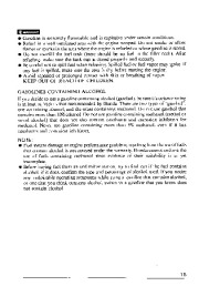 Honda HS35 Snow Blower Owners Manual page 16