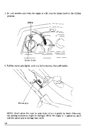 Honda HS35 Snow Blower Owners Manual page 19