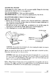 Honda HS35 Snow Blower Owners Manual page 28