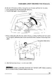 Honda HS35 Snow Blower Owners Manual page 34