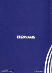 Honda HS35 Snow Blower Owners Manual page 44