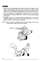 Honda HS35 Snow Blower Owners Manual page 7