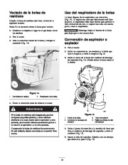Toro 62925 5.5 hp Lawn Vacuum Manual del Propietario, 2002 page 12