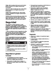 Toro 62925 5.5 hp Lawn Vacuum Manual del Propietario, 2002 page 3