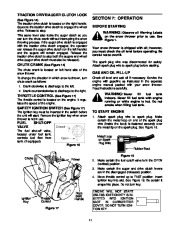 MTD Yard Machines E600E E610E E640F E660G Snow Blower Owners Manual page 11