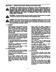 MTD Yard Machines E600E E610E E640F E660G Snow Blower Owners Manual page 2