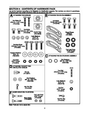 MTD Yard Machines E600E E610E E640F E660G Snow Blower Owners Manual page 5