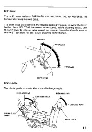 Honda HS828 Snow Blower Owners Manual page 12