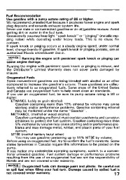 Honda HS828 Snow Blower Owners Manual page 18