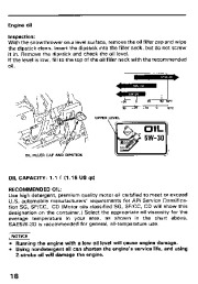 Honda HS828 Snow Blower Owners Manual page 19