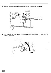 Honda HS828 Snow Blower Owners Manual page 23