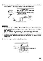 Honda HS828 Snow Blower Owners Manual page 24