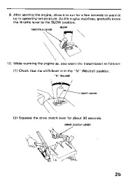 Honda HS828 Snow Blower Owners Manual page 26