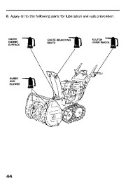 Honda HS828 Snow Blower Owners Manual page 45