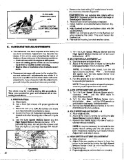 Poulan Owners Manual, 1980 page 20