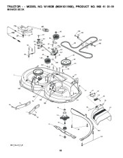 2010 Weed Eater 96041011900 Lawn Tractor Parts List, 2010 page 14