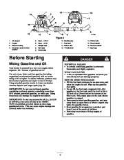 Toro 53047 BP 6900 Back Pack Blower Owners Manual, 2000 page 4