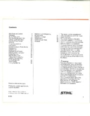 STIHL Owners Manual page 3