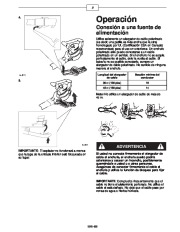 Toro 51598 Ultra 225 Blower/Vacuum Manual del Propietario, 2001, 2002, 2003, 2004 page 5