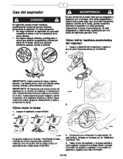 Toro 51598 Ultra 225 Blower/Vacuum Manual del Propietario, 2001, 2002, 2003, 2004 page 7