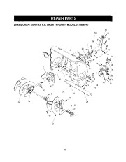 Craftsman 247.888540 Craftsman 28-Inch Steerable Snow Thrower Owners Manual page 28