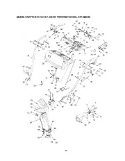 Craftsman 247.888540 Craftsman 28-Inch Steerable Snow Thrower Owners Manual page 32