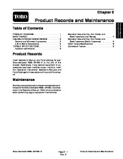 Toro 02104SL Rev D Service Manual Groundsmaster 4500 D 4700 D Preface Publication page 11