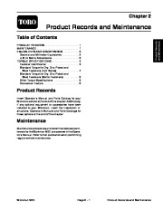 Toro 08164SL Service Manual Workman MDE Preface Publication Service page 11