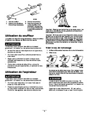 Toro 51609 Ultra Blower/Vacuum Owners Manual, 2012, 2013, 2014 page 11