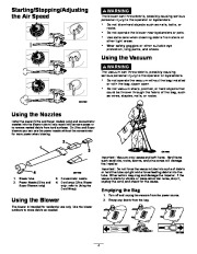 Toro 51609 Ultra Blower/Vacuum Owners Manual, 2012, 2013, 2014 page 4
