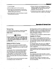 Simplicity Snow Dozer Blade Hitch 1692039 1692624 Snow Blower Owners Manual page 15