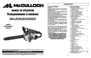 McCulloch Owners Manual, 2006,2007,2008 page 12