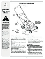 MTD Pro 460 Series 21 Inch Rotary Lawn Mower Owners Manual page 8
