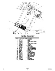 Toro 38025 1800 Power Curve Snowthrower Parts Catalog, 2010, 2011 page 5