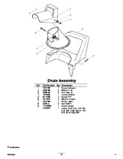 Toro 38025 1800 Power Curve Snowthrower Parts Catalog, 2010, 2011 page 6