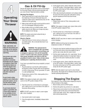 MTD Cub Cadet WE 26 Snow Blower Owners Manual page 10