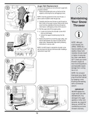 MTD Cub Cadet WE 26 Snow Blower Owners Manual page 15