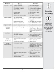 MTD Cub Cadet WE 26 Snow Blower Owners Manual page 19