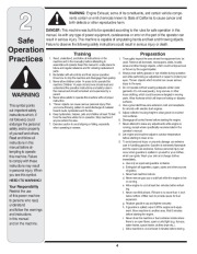 MTD Cub Cadet WE 26 Snow Blower Owners Manual page 4