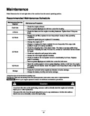 Toro 20045, 20048 Super Recycler Mower, SR-21SE Owners Manual, 2001 page 12