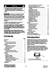 Toro 20045, 20048 Super Recycler Mower, SR-21SE Owners Manual, 2001 page 2